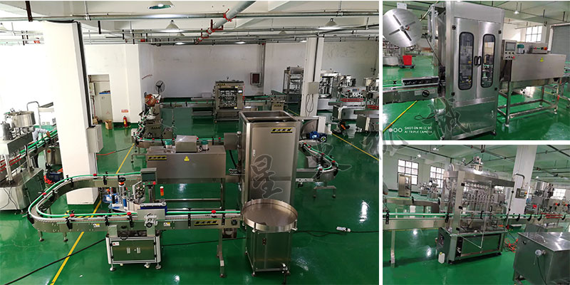 南京星火全自動(dòng)辣椒醬灌裝線生產(chǎn)廠家廠房展示辣椒醬灌裝線設(shè)備