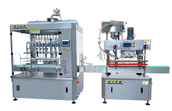 洗衣液全自動(dòng)灌裝線設(shè)備