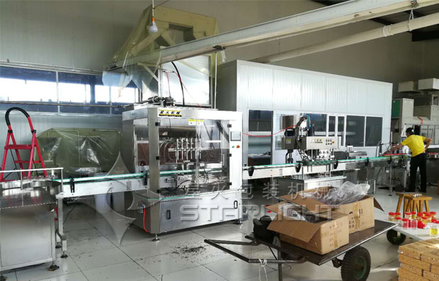 星火全套蜂蜜加工生產(chǎn)線設(shè)備展示