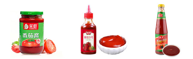 星火番茄醬灌裝封口機設(shè)備樣品展示