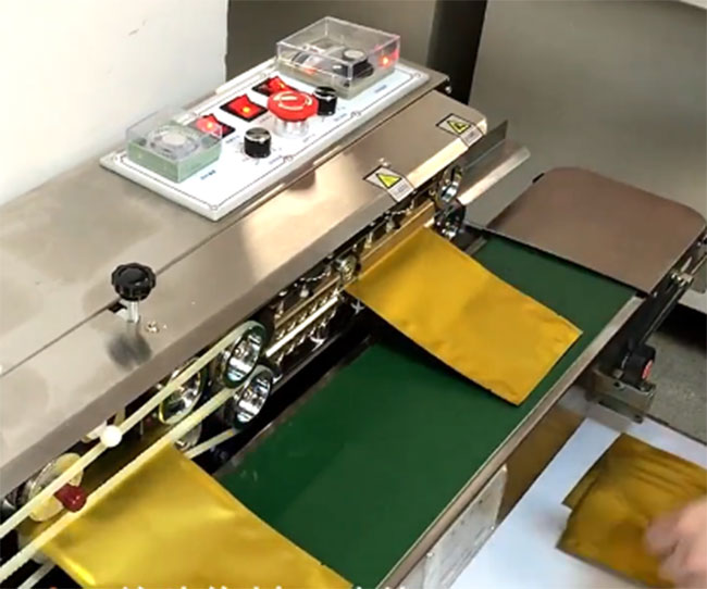 江蘇精選連續(xù)封口機案例展示